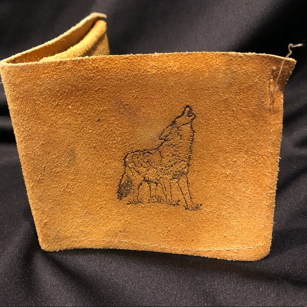Wallet with Wolf
